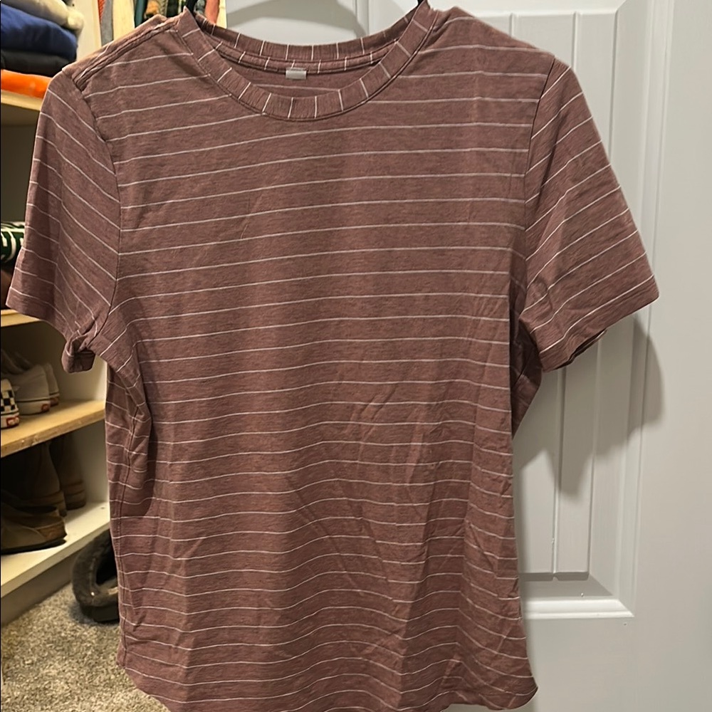 Lululemon Striped T Shirt